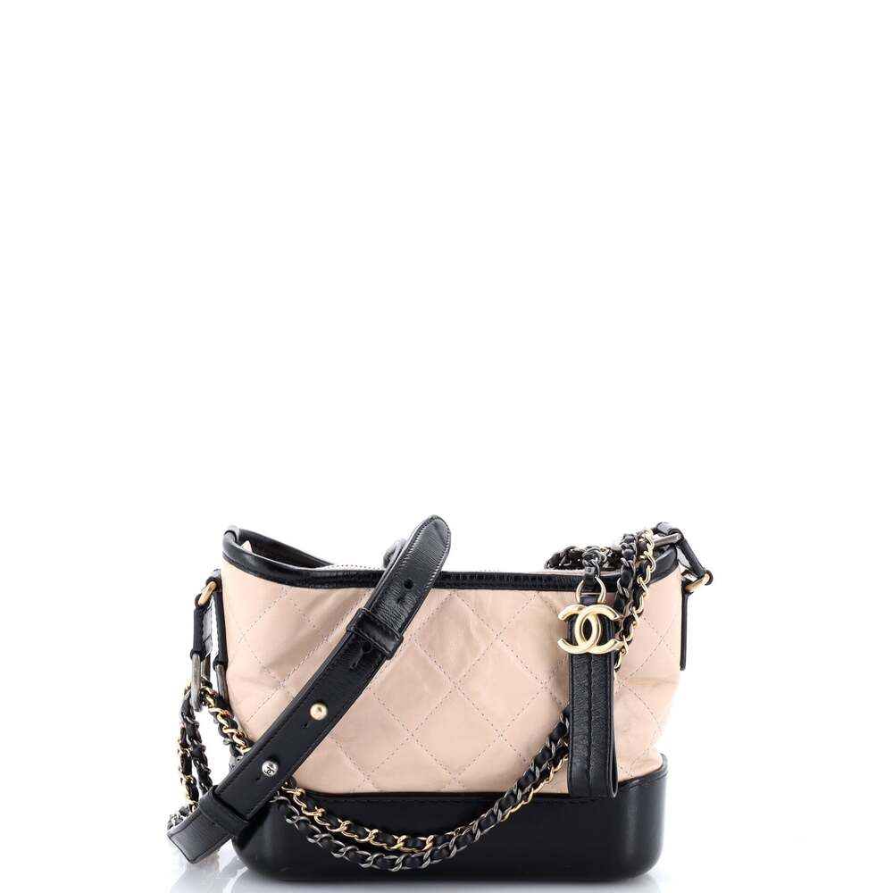 Chanel Gabrielle Hobo Quilted Aged #351883C24B